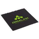 6" x 6" 220GSM Microfiber Lens Cloth with Antimicrobial Additive