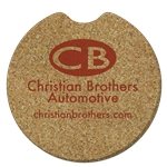 Car Coaster - 1/8" Natural Cork