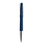LAMY Studio Blue Metal Fountain Pen w/ Propeller-Shaped Clip and Steel Nib