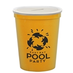 16 oz Stadium Cup Coin Bank