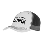 Color Accent Mesh Snapback Cap