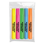 Brite Spots® Highlighters 5 ct - USA Made