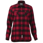 Women's SPRUCELAKE Roots73 Long Sleeve Button Up Flannel Shirt