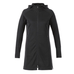 Women's ODELL Performance Knit Tunic Length Full Zip Hoodie with Thumb Holes