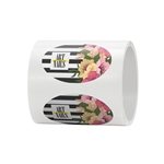 5" x 3" Oval Roll Labels