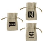 3" x 5" Linen Bag