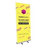 33" retractable banner stand