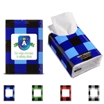 Mini Tissue Packet - Buffalo Plaid