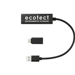 Aluminum 4-Port USB 3.0 Hub with Type C Adapter