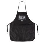 Cotton Twill Apron With Long Round Bottom