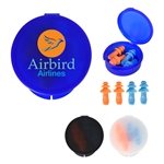 Ear Plugs In Travel Case