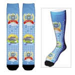 "THAMES" Dye Sublimated Dress Socks (Pair)