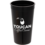 Solid 32oz Recycled Stadium Cup