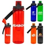 Locking Lid 24 oz Colorful Bottle With Infuser