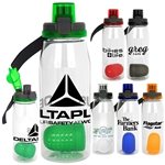 Locking Lid 32 oz Bottle with Floating Infuser