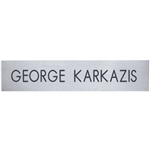 2-Ply Plastic Desk & Wall Plate Engraved Only: 10" x 2"