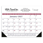 Triumph® Calendars Patriotic Desk Pad with Vinyl Corners