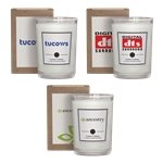 Custom 8 oz Scented Tumbler Candle in a Cardboard Gift Box