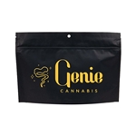 28 gram Child Resistant Pouch / Exit Bag 9" x 2 7/16" x 6"