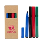 4 Piece Washable Marker Set