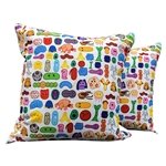 Small Full Color Throw Pillow