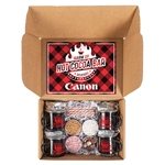 Hot Cocoa Bar Kit with 4 Mugs