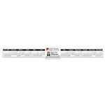 Keyboard/Monitor Calendar | Rectangle with Rectangle Inset | 1 1/2" x 13" | Full Color