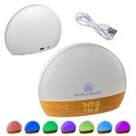 Daybreak Digital Alarm Clock with Sunrise Simulation
