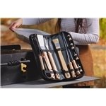 Redwood 10-piece Stainless Steel BBQ Set with Carrying Bag