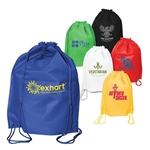 NW Drawstring Backpack with Gusset