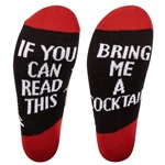 ACE If You Can Read This, Bring Me A Cocktail Dress Socks