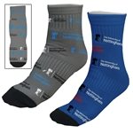 "SPORTY" Color Sublimation Low-Cut Ankle Socks in Men’s & Women’s Size