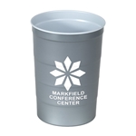 "THE COOL STEEL BEVERAGE CUP" 16 oz Reusable Recyclable Cup