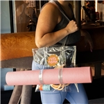Main Squeeze Yoga Tote - Clear Vinyl