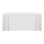 IMPORT 6' Fitted Open-Back Full-Color Table Throw