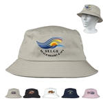 "SHADY" Full Color Imprint Cotton Bucket Hat