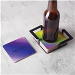 The Illusionist Lenticular Coaster: 6 pc with Stand