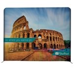 10'W x 90"H EuroFit Straight Wall Kit (Recycled Polyester Knit)