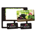Plastic Wallet Card w/ 2 Key Tags