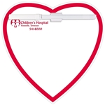 Memo Board Heart w/ Mag