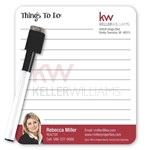 Memo Magnet Dry Erase - Rnd Corner