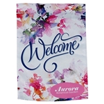 Polyester Poplin Garden Flag 17" x 12" 220GSM-Full Color on one side