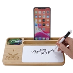 Bamboo 10W Wireless Charging Base with Dry Erase Board