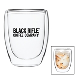 12 oz Double Walled Latte Glass Mug