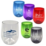 RECYCLED PET - 12 oz Stemless Wine Glass