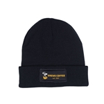 Knit Beanie With Patch