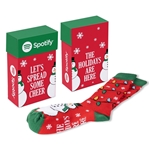 ACE Holiday Themed Socks in Flip Top Box