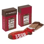 ACE Chocolate Themed Socks In Flip Top Box