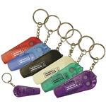 LED Whistle Keychain