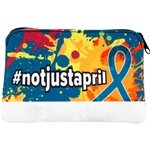 Large Faux Felt Pouch